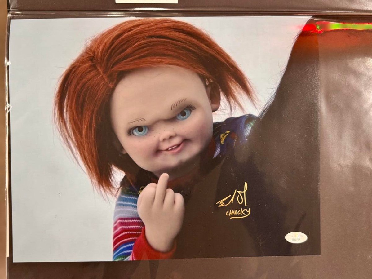 Cult of Chucky - Brad Dourif Autograph with JSA Certification - The Last Toy Store