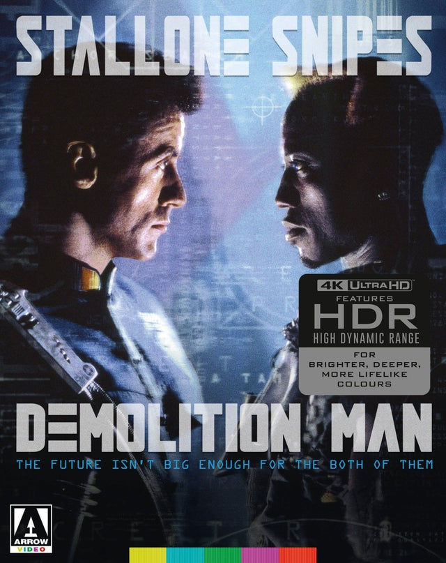 Demolition Man - 4K UHD Blu - ray - DVD/Blu - ray/VHS