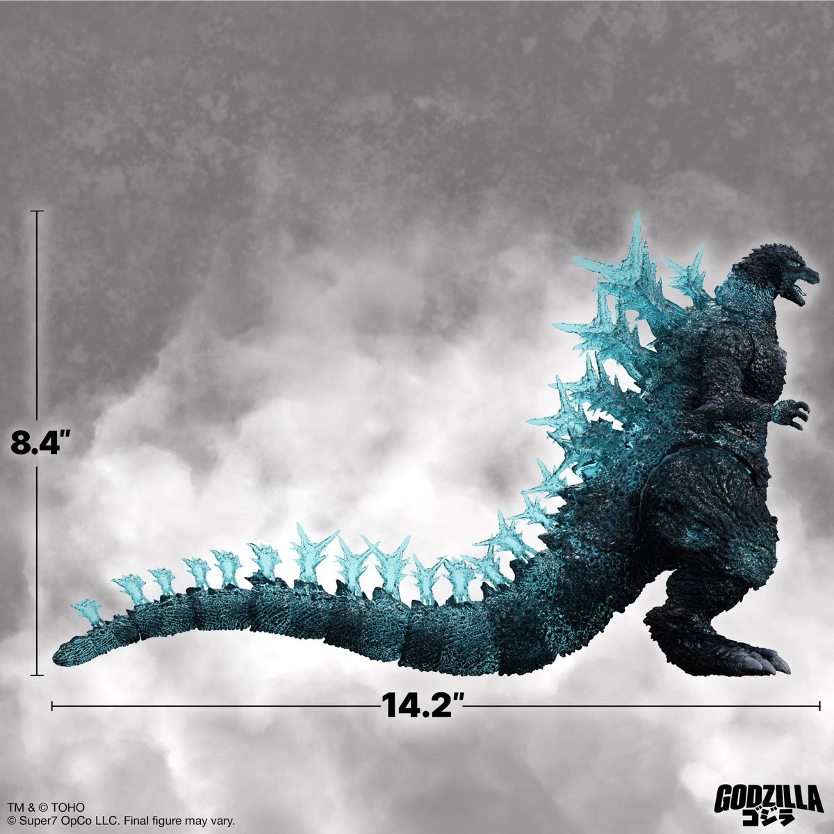 Godzilla Minus One: Ultimates! Godzilla Fully Charged - 8" Scale Figure (Pre-Order)