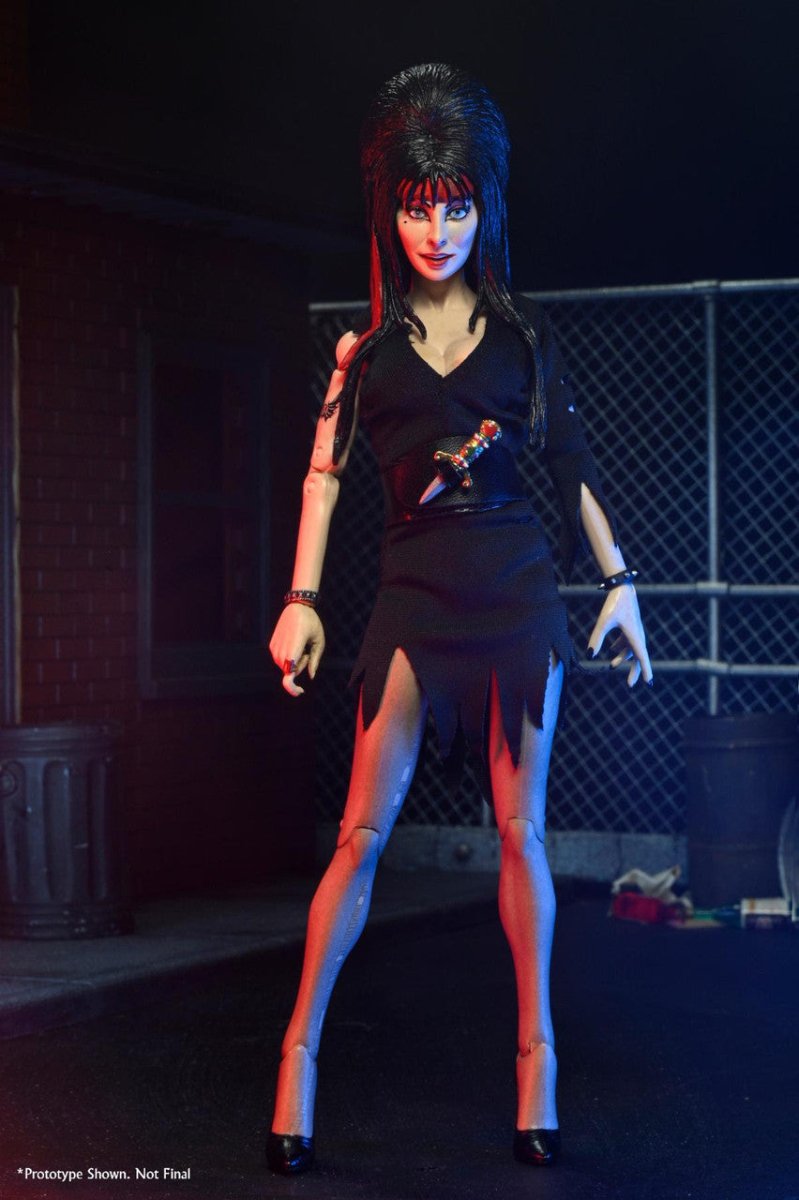 Elvira, Mistress of the Dark: Commando Elvira - 8" Clothed Figure - The Last Toy Store