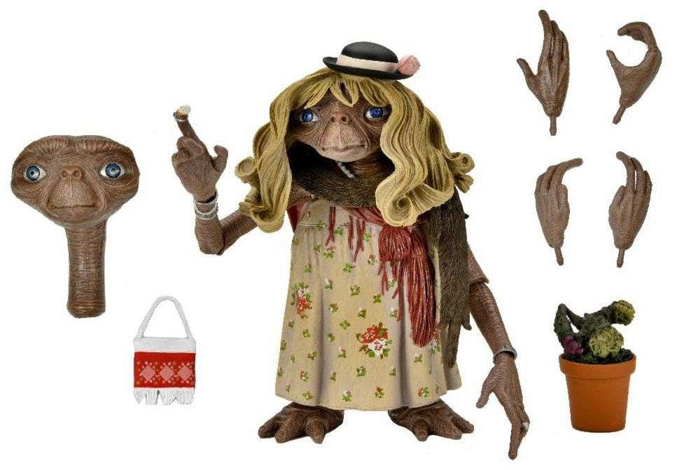 E.T. The Extra - Terrestrial: (40th Anniversary Editon) Ultimate Dress Up E.T. - 7" Scale Action Figure - The Last Toy Store