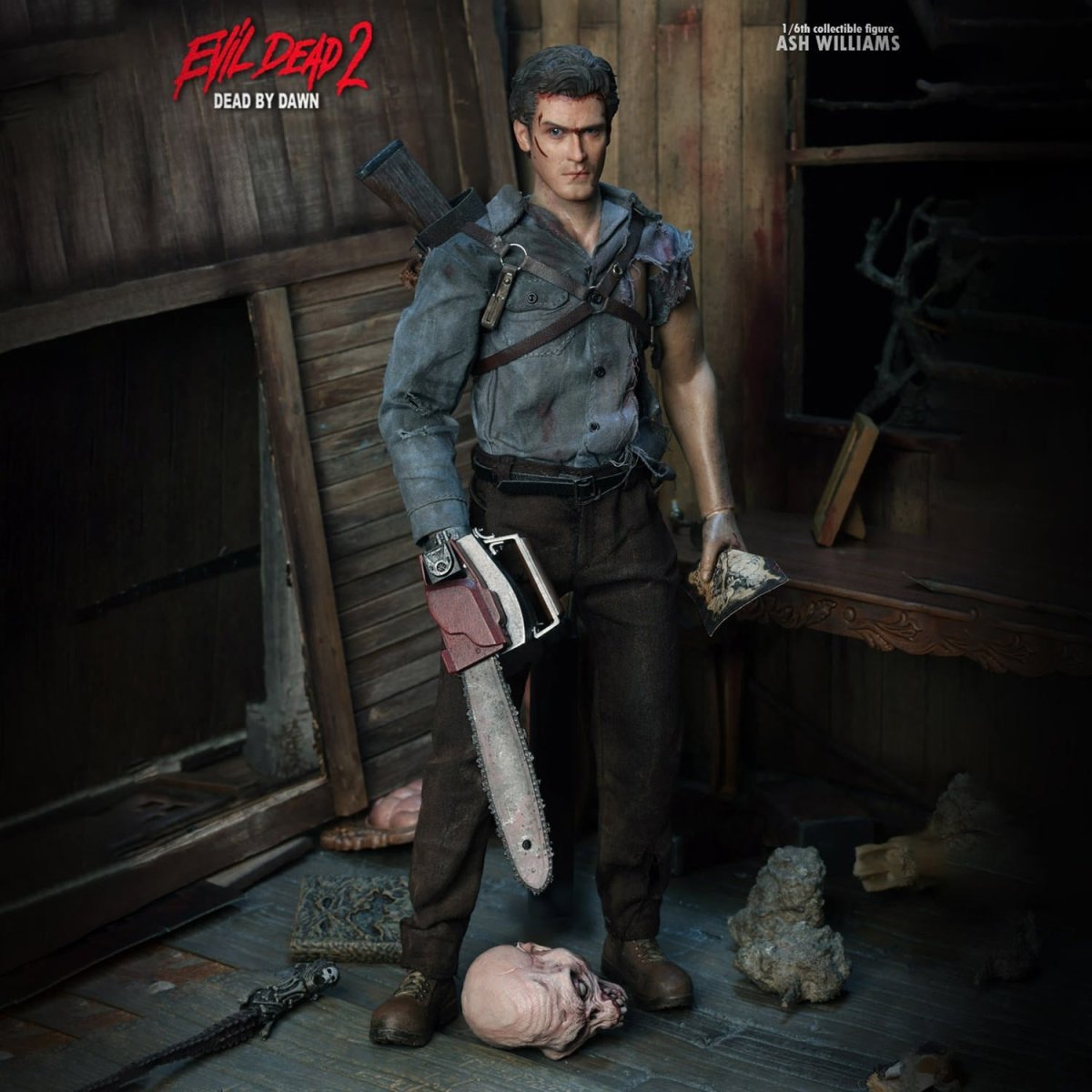 Evil Dead 2: Ash Williams - 1/6 Scale Figure - Asmus Toys, Inc.