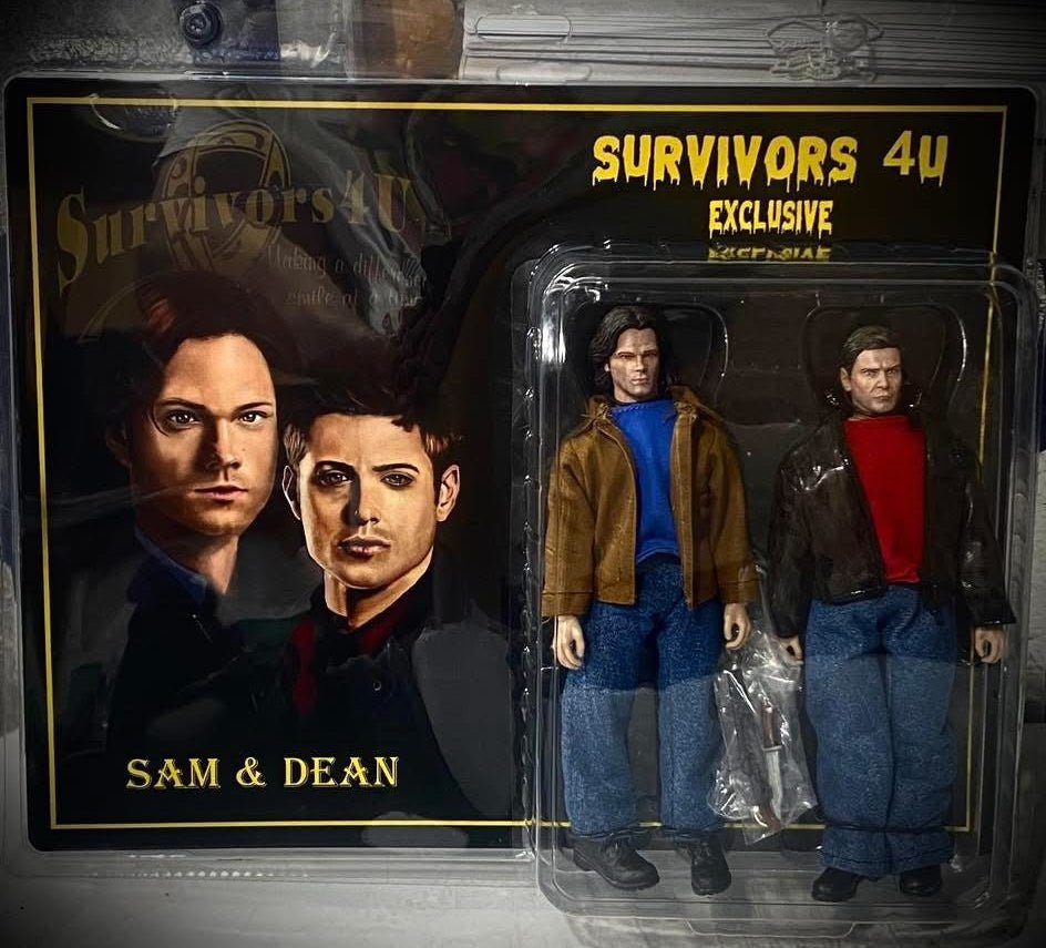 Evil Entities: Supernatural - Sam and Dean - 8" Scale Custom 2 Pack - LB3D Design
