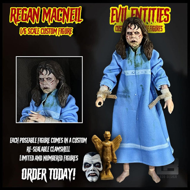 Evil Entities: The Exorcist Regan MacNeil (Possessed) - 1/6 Scale Figure - The Last Toy Store