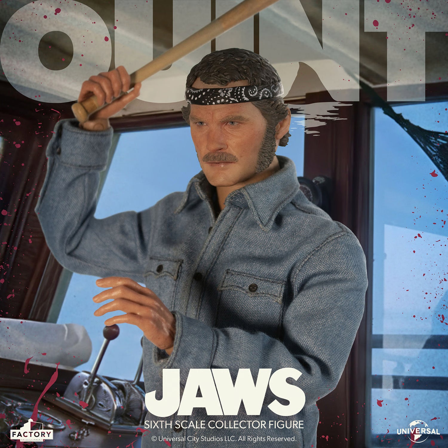 Jaws: Sam Quint - 1/6 Scale Figure (Pre-Order)