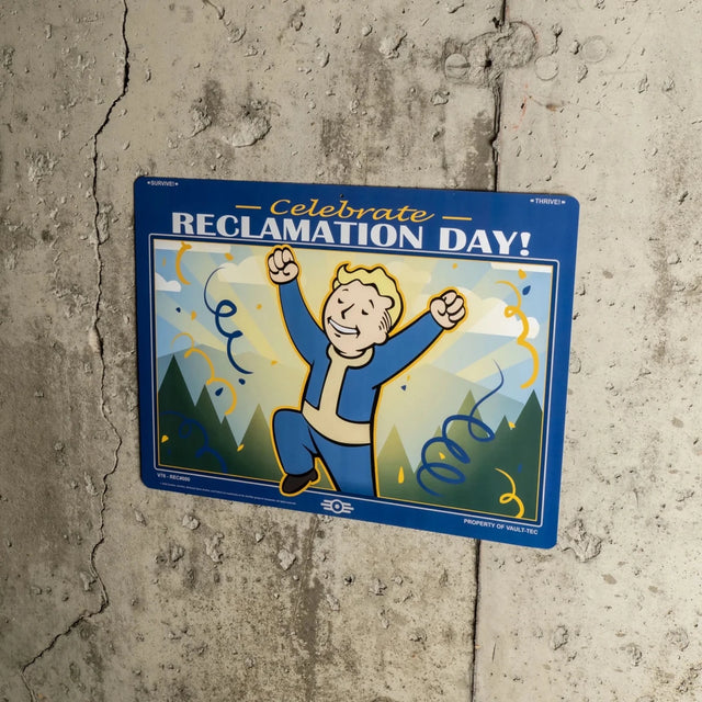 Fallout - Reclamation Day Sign - Trick or Treat Studios