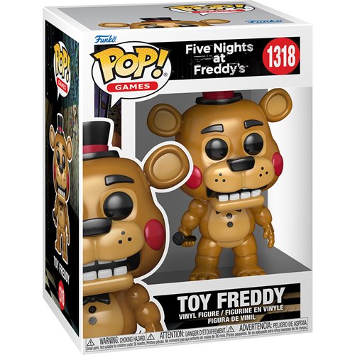 Pop! Games: Five Nights at Freddy's - Toy Freddy Vinyl Figure #1318