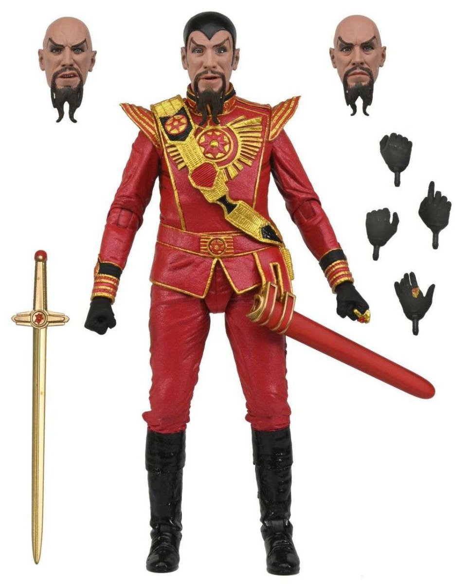 Flash Gordon: Ultimate Ming (Red Military Outfit) - 7" Scale Figure - The Last Toy Store