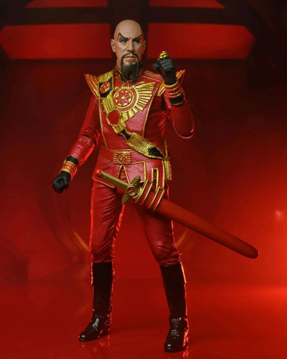 Flash Gordon: Ultimate Ming (Red Military Outfit) - 7" Scale Figure - The Last Toy Store