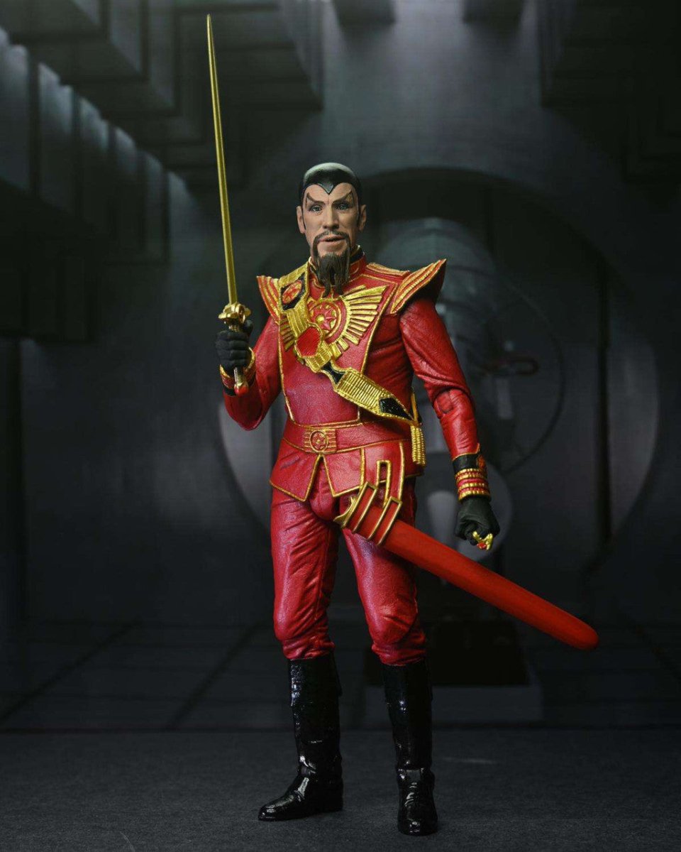Flash Gordon: Ultimate Ming (Red Military Outfit) - 7" Scale Figure - The Last Toy Store
