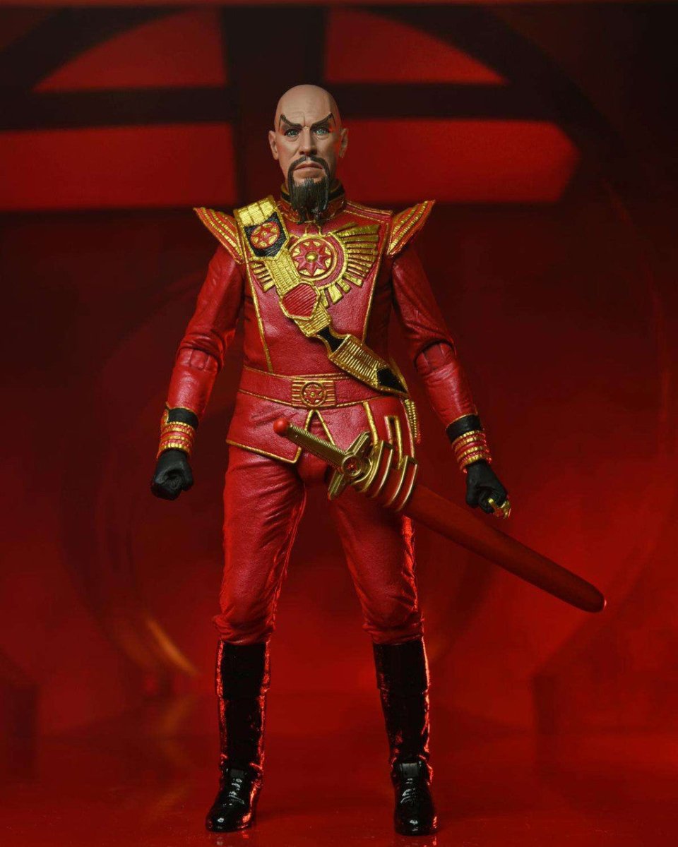 Flash Gordon: Ultimate Ming (Red Military Outfit) - 7" Scale Figure - The Last Toy Store