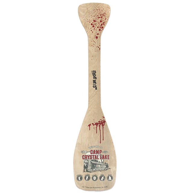 Friday the 13th: Camp Crystal Lake - 13" Wood Paddle Wall Decor - The Last Toy Store