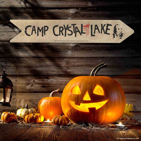 Friday the 13th: Camp Crystal Lake - 16.5" Wood Sign - The Last Toy Store