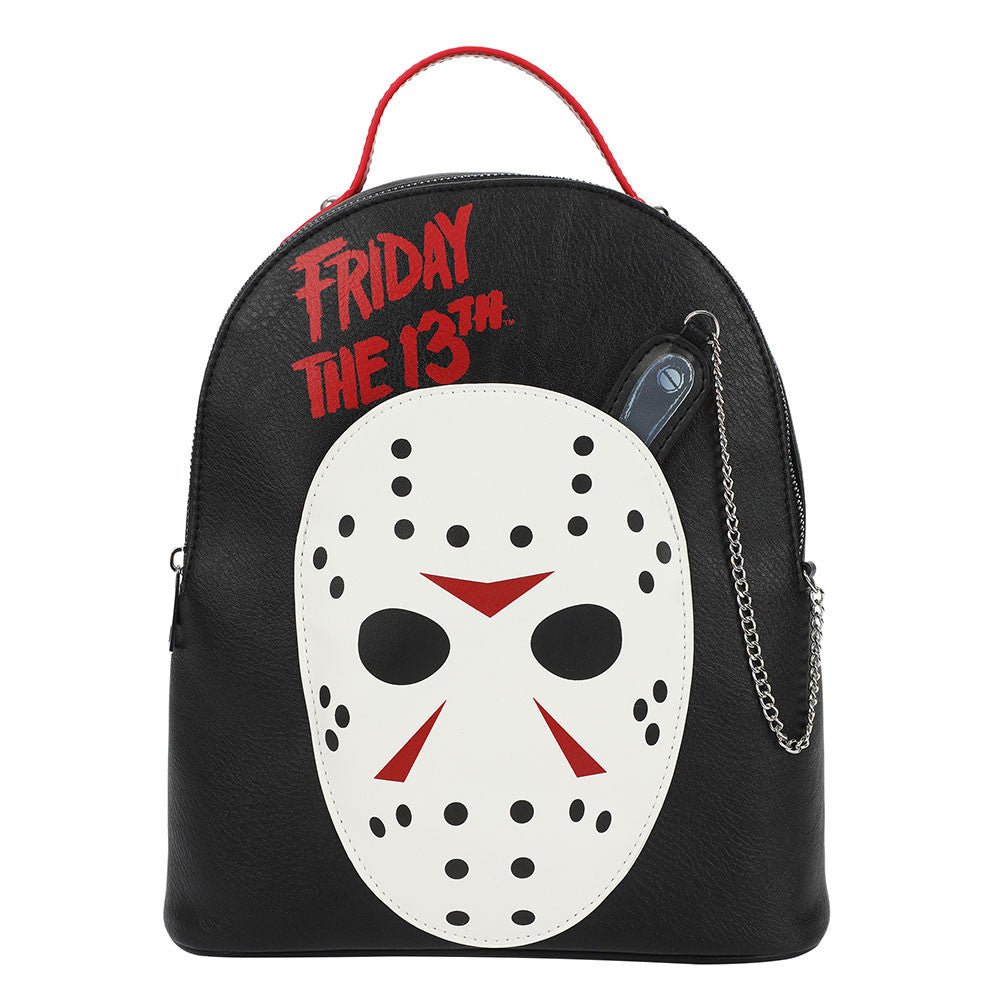 Friday the 13th - Jason Mask Mini Backpack & Knife Coin Purse - The Last Toy Store