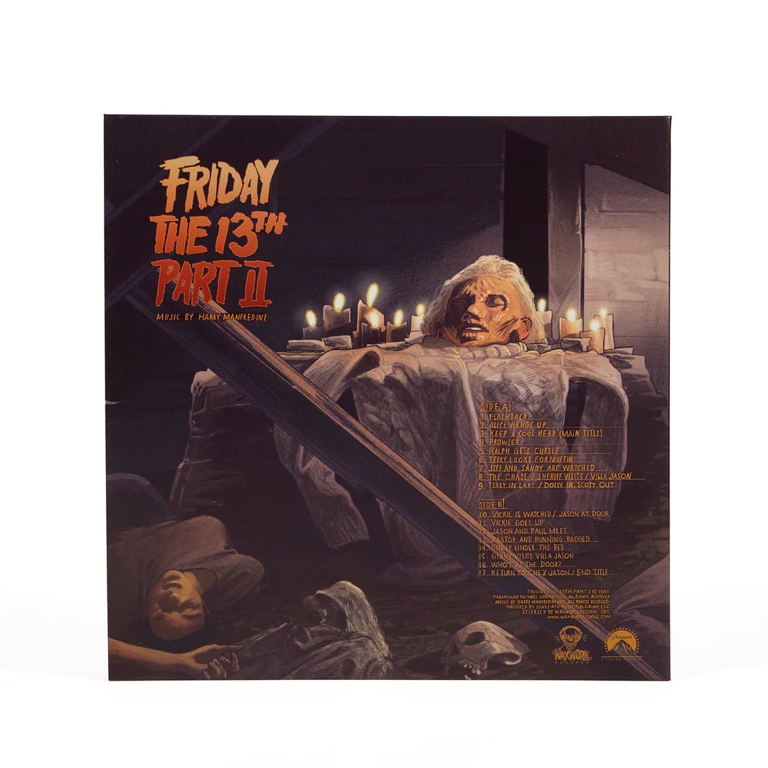 Friday the 13th (Part 2) - Vinyl Record (REPRESS) - Waxwork Records