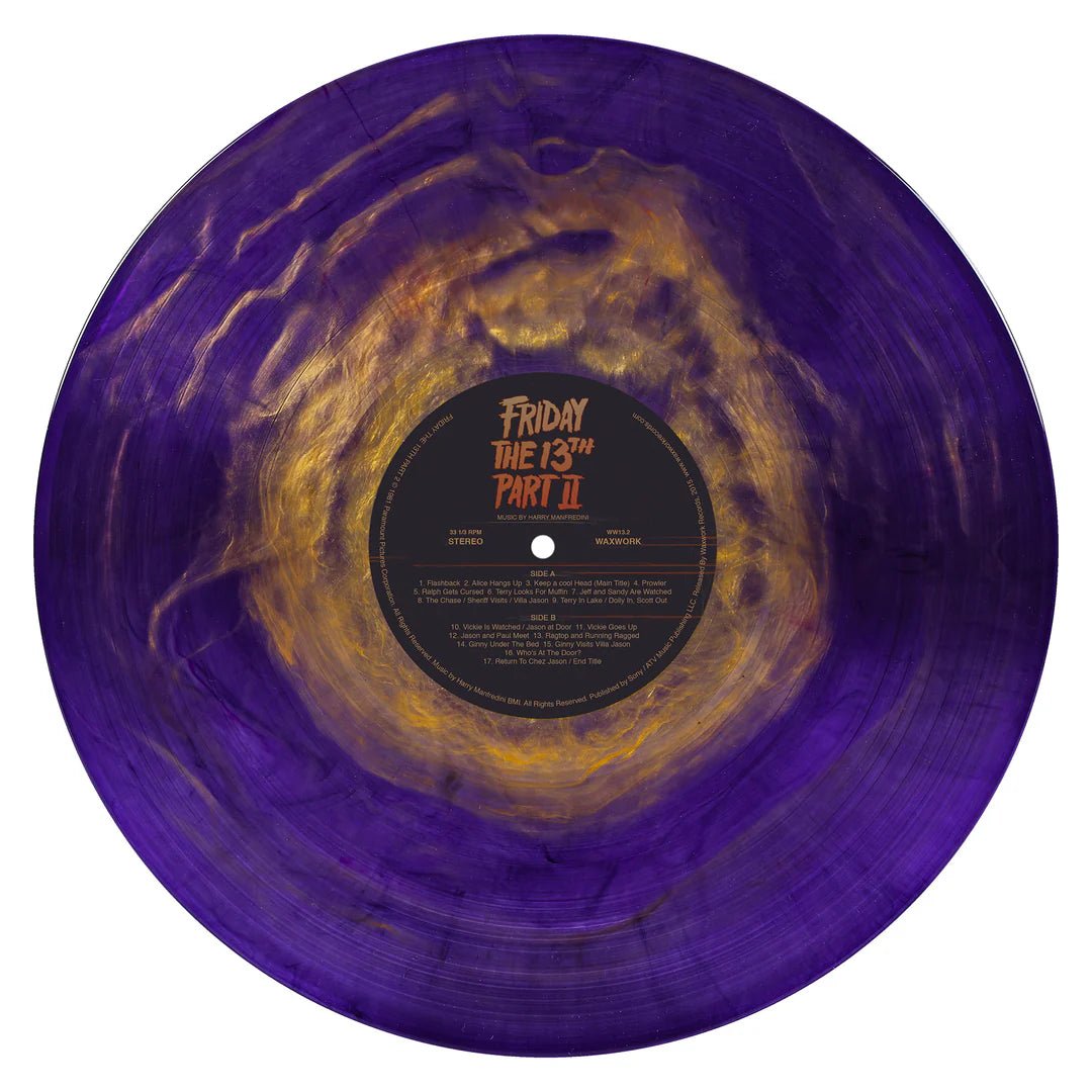 Friday the 13th (Part 2) - Vinyl Record (REPRESS) - Waxwork Records
