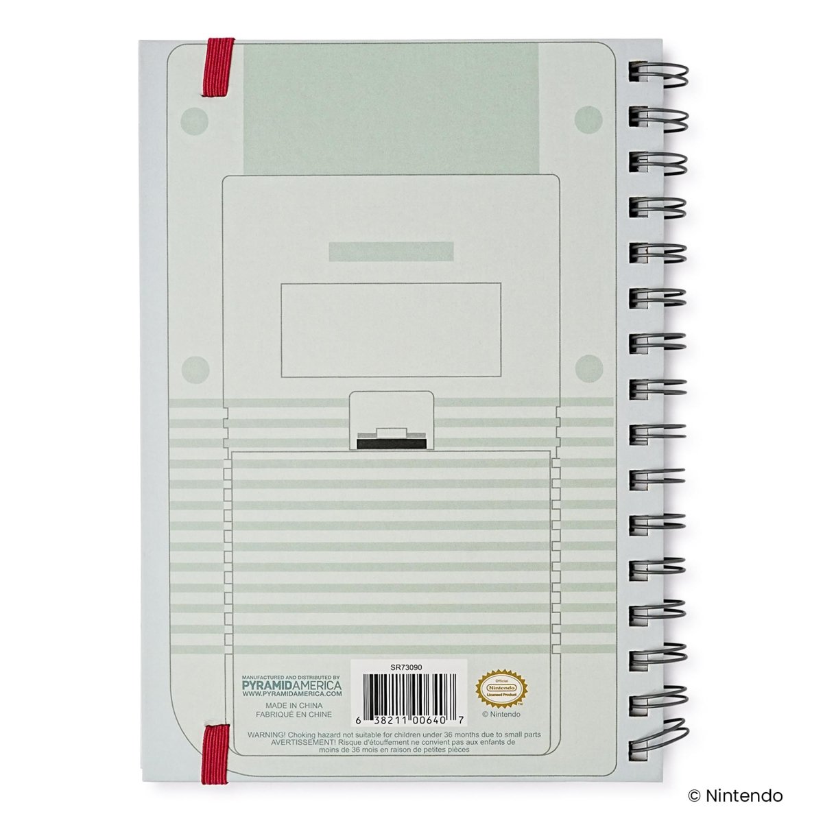 Gameboy - Spiral Notebook - Pyramid America