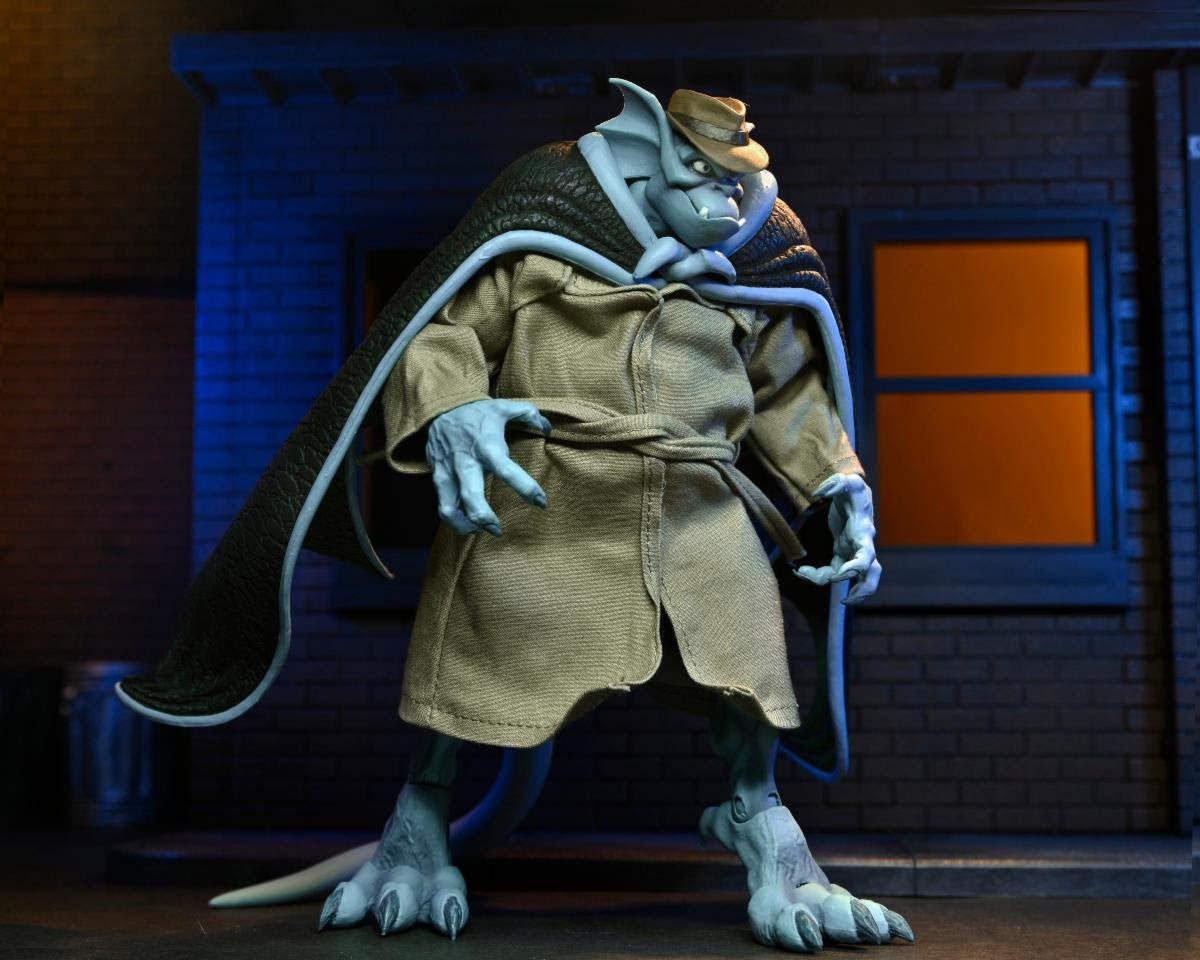 Gargoyles: Ultimate Detective Broadway "Silver Falcon" (Closed Wings) - 7" Scale Figure - The Last Toy Store