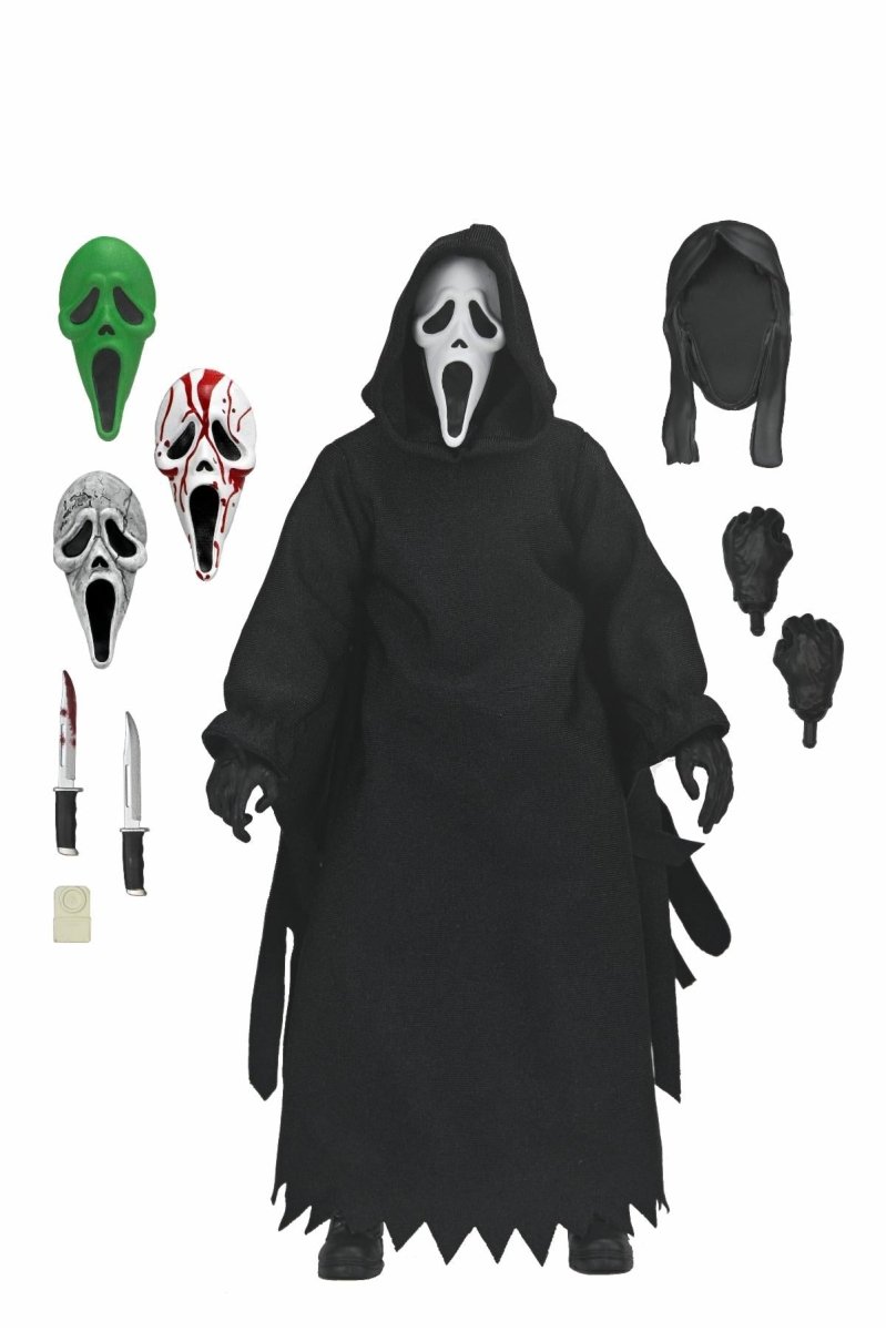 Ghost Face - 8" Clothed Figure - NECA
