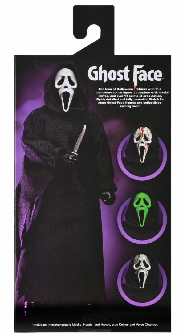 Ghost Face - 8" Clothed Figure - NECA