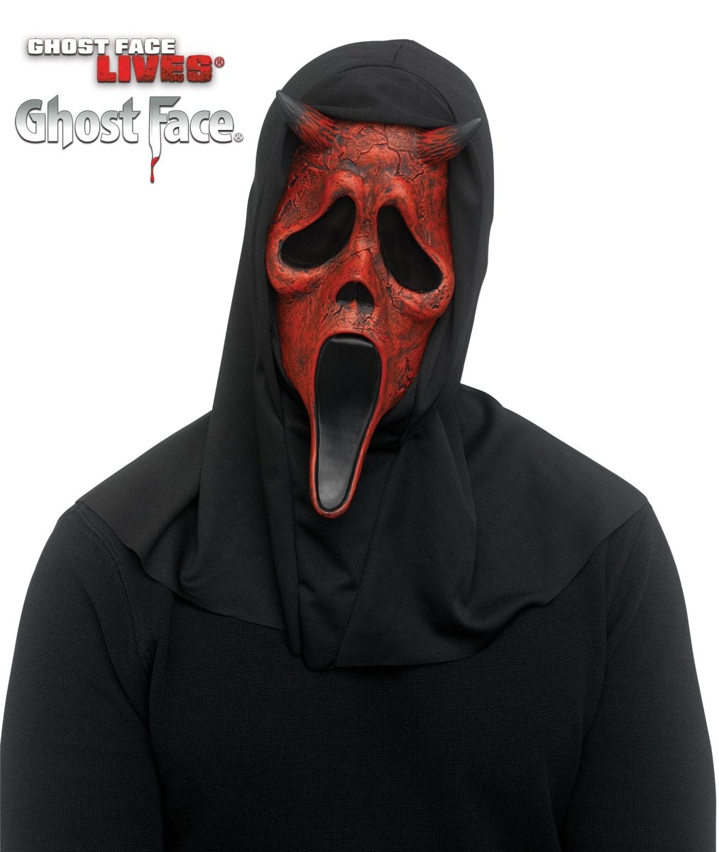 Ghost Face - Aged Devil Mask - Fun World