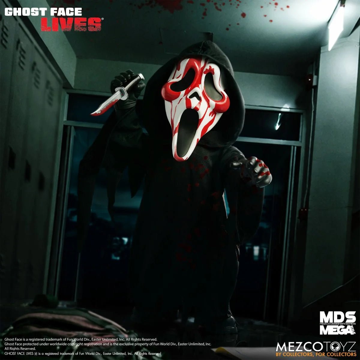Ghost Face: Bloody Version - 15" MDS Mega Scale Doll - Mezco Toyz