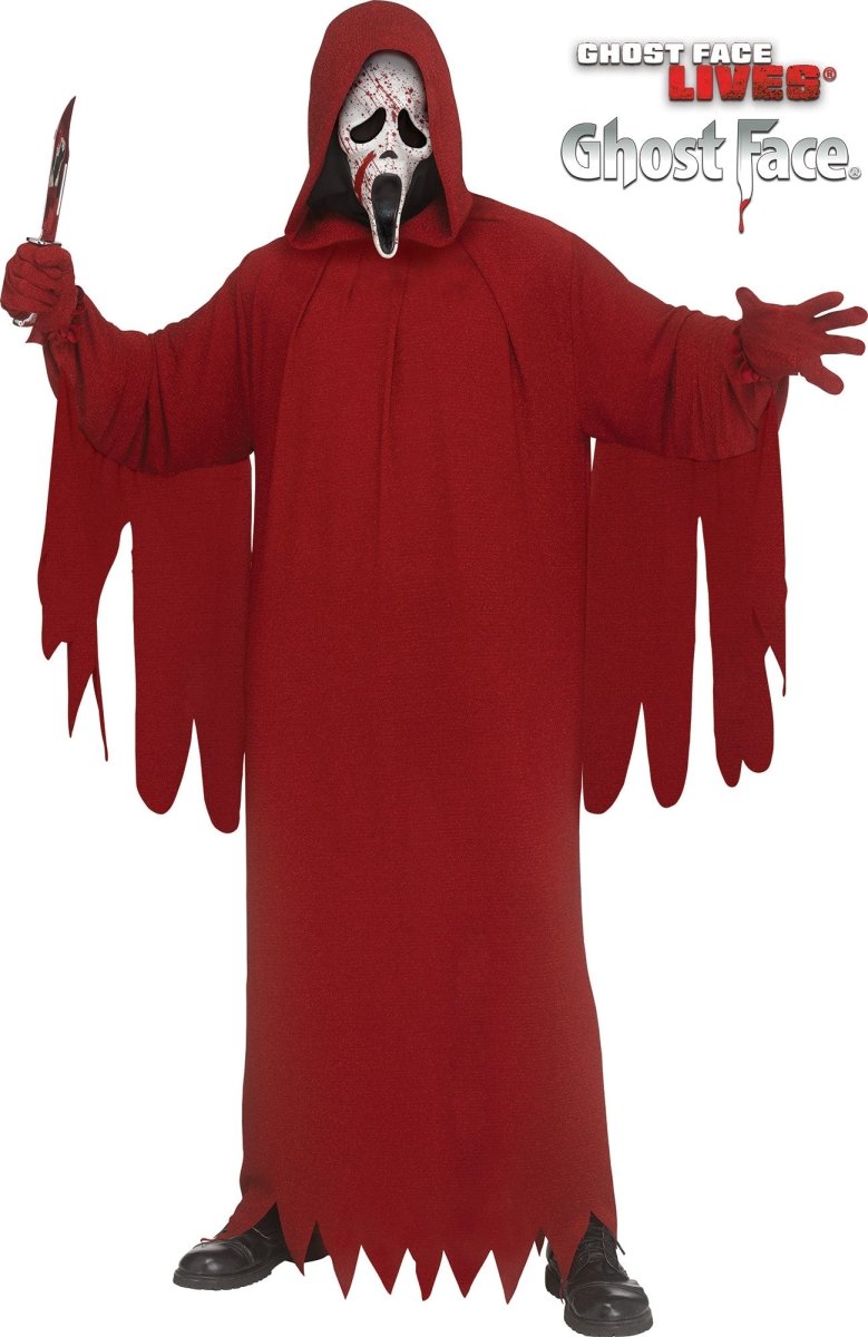 Ghost Face - Crimson Deluxe Adult Costume - Fun World