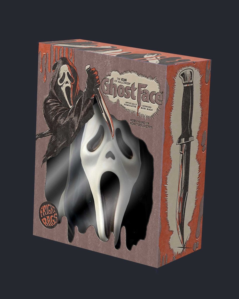 Ghost Face - PX (Previews Exclusive) Classic Mini Mask - The Last Toy Store