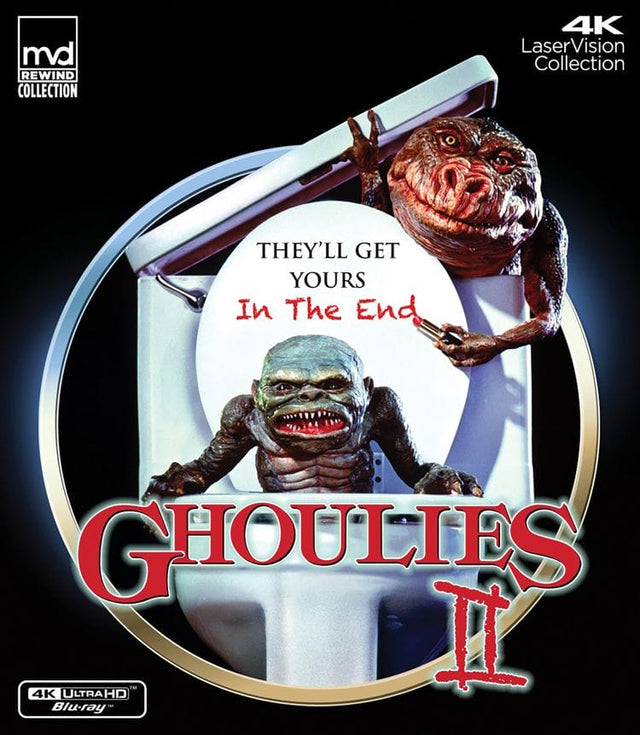 Ghoulies II - 4K Blu - ray - DVD/Blu - ray/VHS