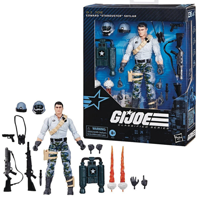 G.I. Joe Classified Series: Edward Starduster Skylar - 6" Figure - The Last Toy Store