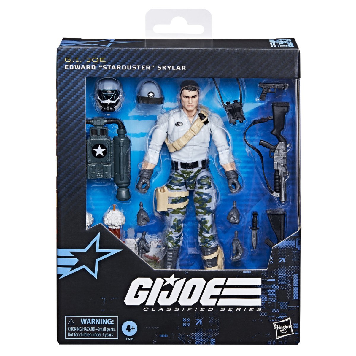 G.I. Joe Classified Series: Edward Starduster Skylar - 6" Figure - The Last Toy Store