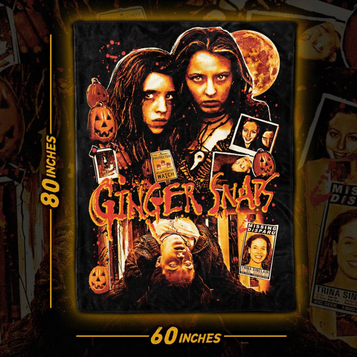 Ginger Snaps - Fleece Blanket - The Last Toy Store