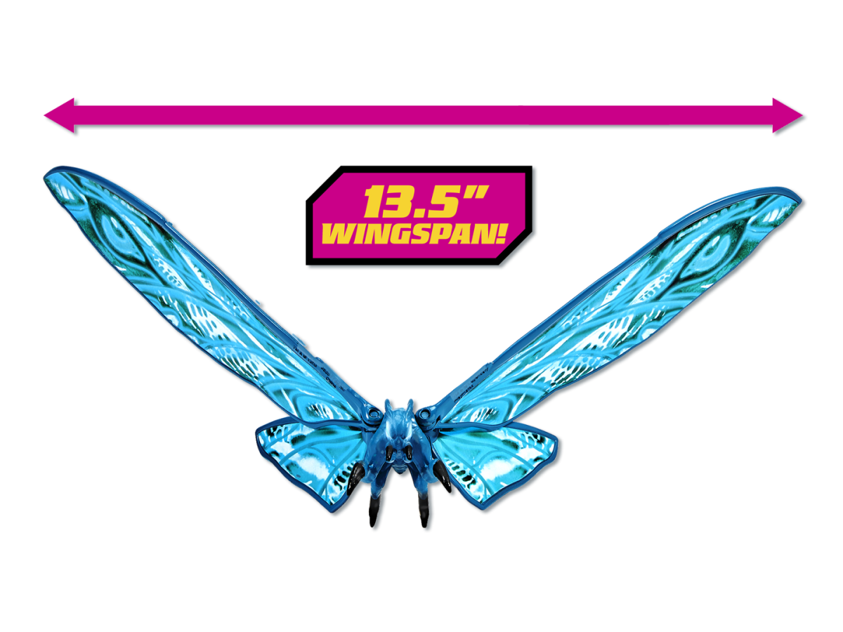 Godzilla: King of the Monsters: Mothra - 6" Monsterverse Action Figure - Playmates