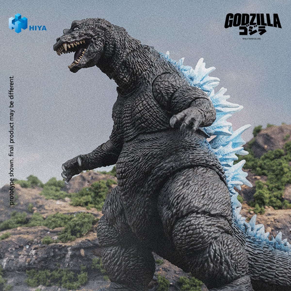 Godzilla, Mothra and King Ghidorah: Giant Monsters All - out Attack (2001) - Heat Ray Attack Godzilla 7" Action Figure - Hiya Toys