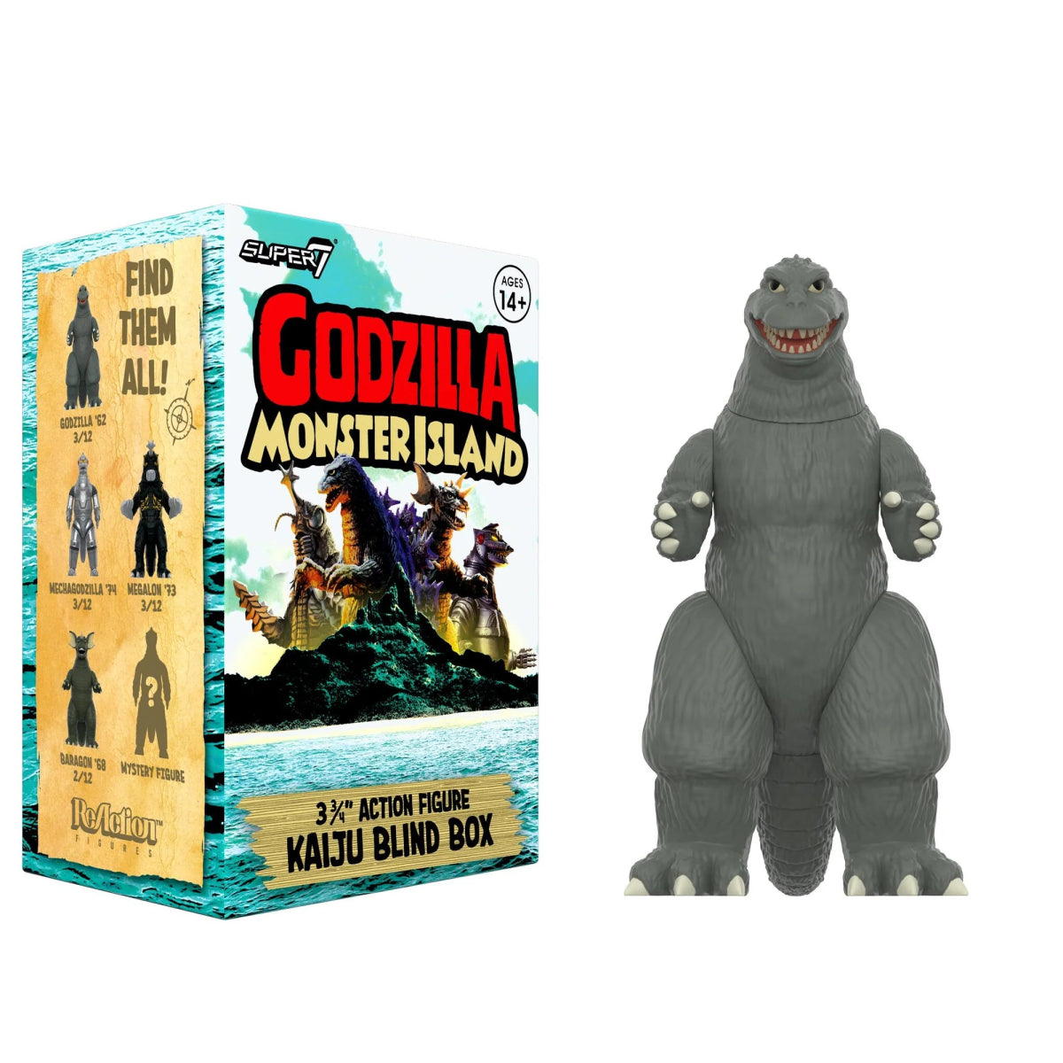 Godzilla: Toho Monster Island - 3.75" Blind Box Figure - Super7