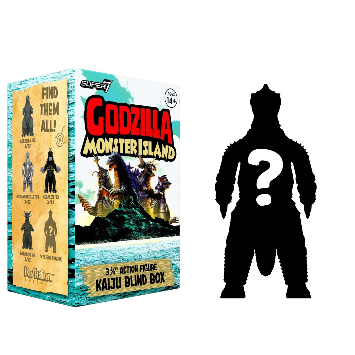 Godzilla: Toho Monster Island - 3.75" Blind Box Figure - Super7