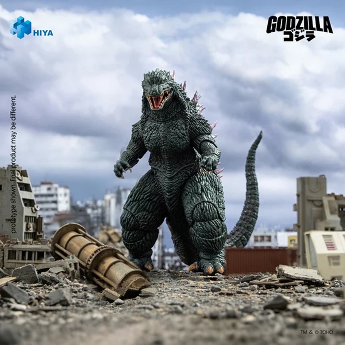 Godzilla Vs Megaguirus (2000) Godzilla - 7" Exquisite Basic Series Figure (Pre-Order) - Hiya Toys
