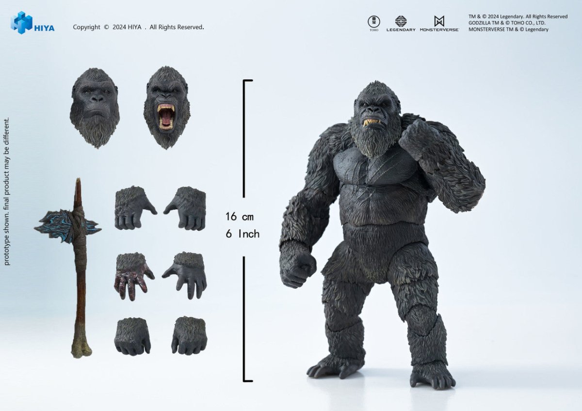 Godzilla x Kong: King Kong Evolved PX (Previews Exclusive) - Exquisite Basic Series 6" Figure - The Last Toy Store
