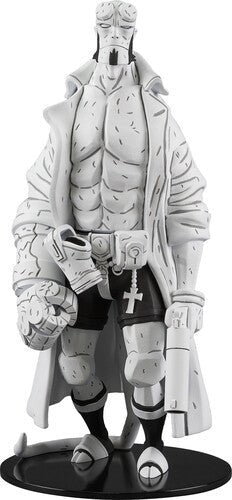 Hellboy (30th Anniversary) - 12" Black and White Variant Deluxe Vinyl Figure - Dark Horse Comics