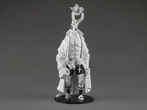Hellboy (30th Anniversary) - 12" Black and White Variant Deluxe Vinyl Figure - Dark Horse Comics