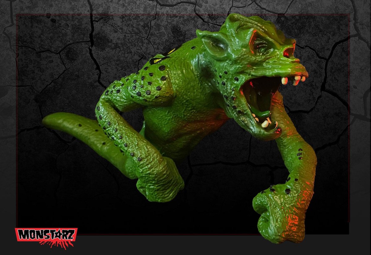 Hockey Mask Hellbaby Heart Demon - 16" Replica (Bile Green Variant) - Monstarz