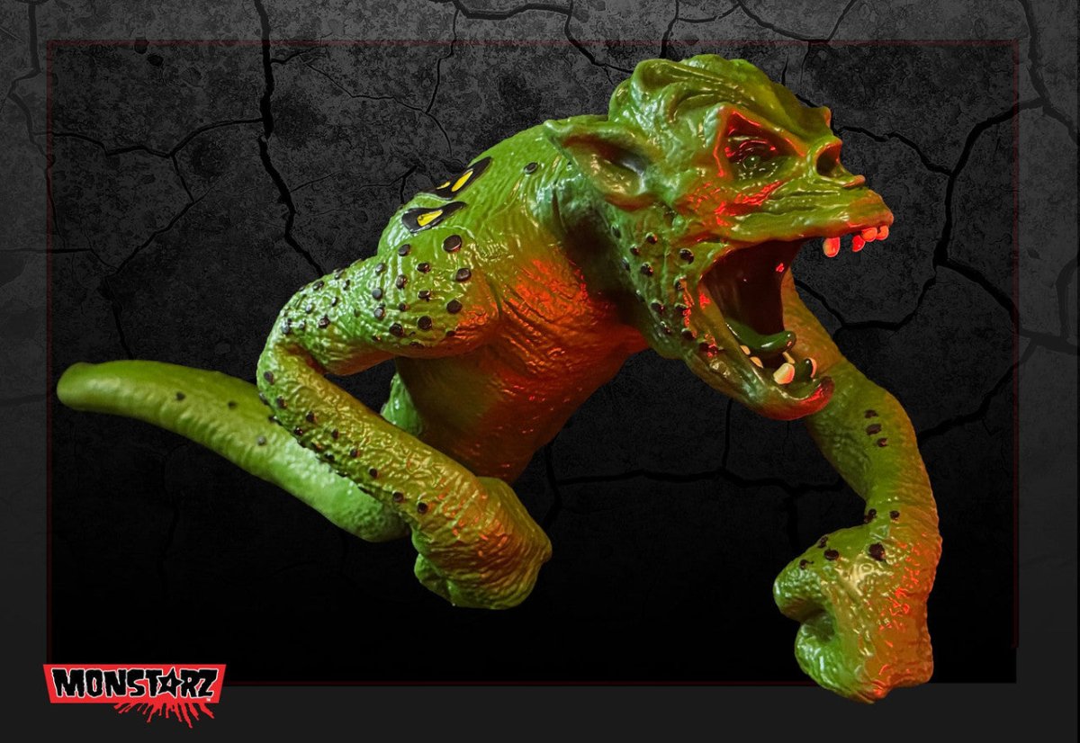 Hockey Mask Hellbaby Heart Demon - 16" Replica (Bile Green Variant) - Monstarz