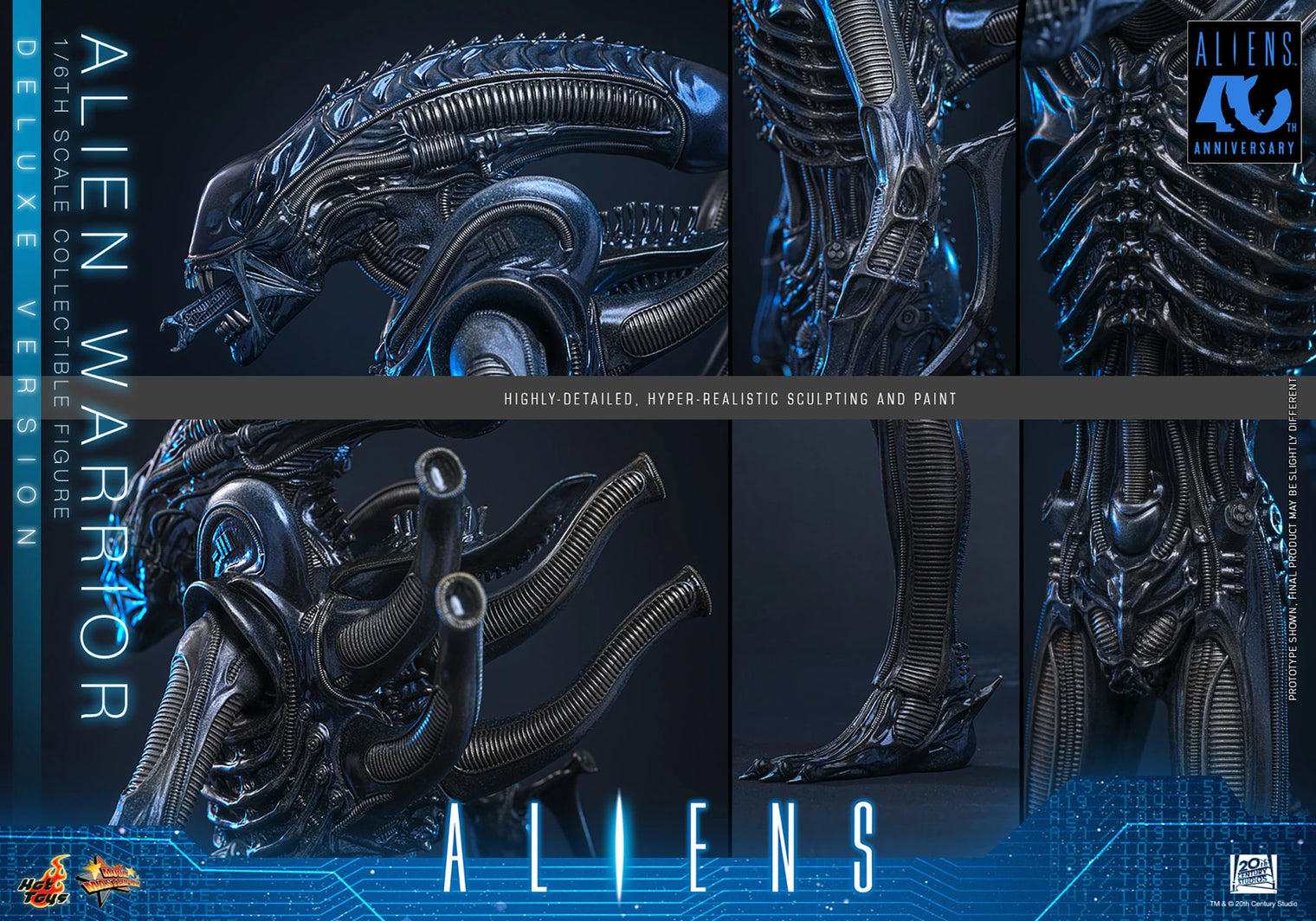 Aliens: Deluxe Alien Warrior - 1/6 Scale Figure (Pre-Order)