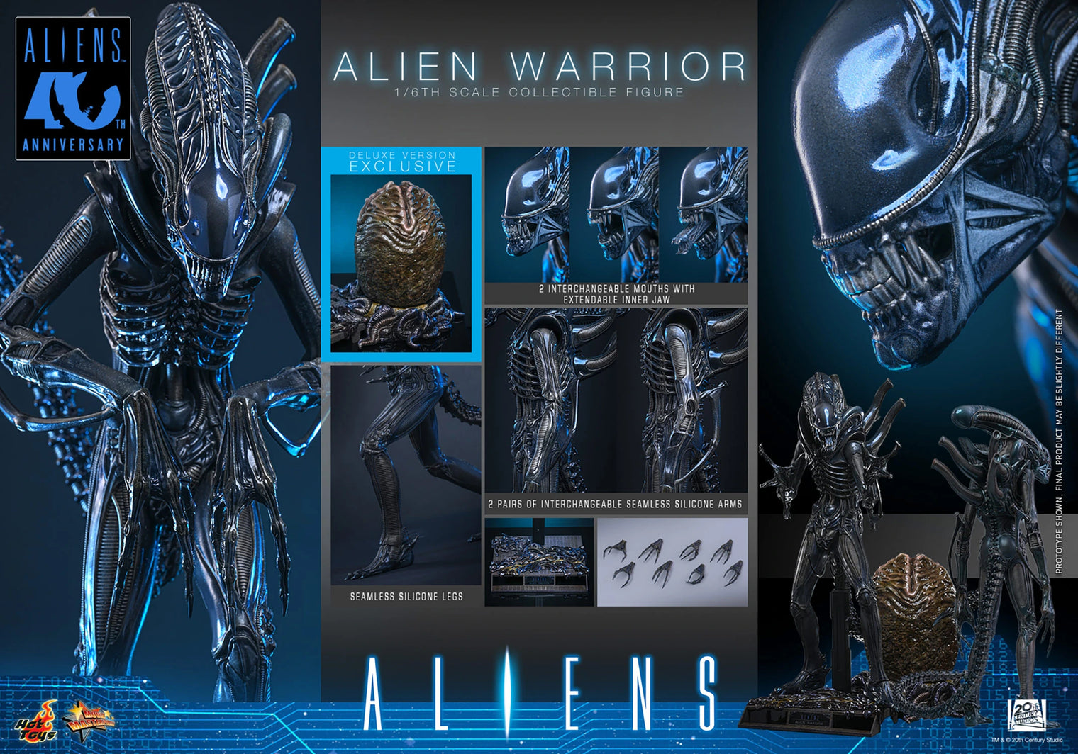 Aliens: Deluxe Alien Warrior - 1/6 Scale Figure (Pre-Order)