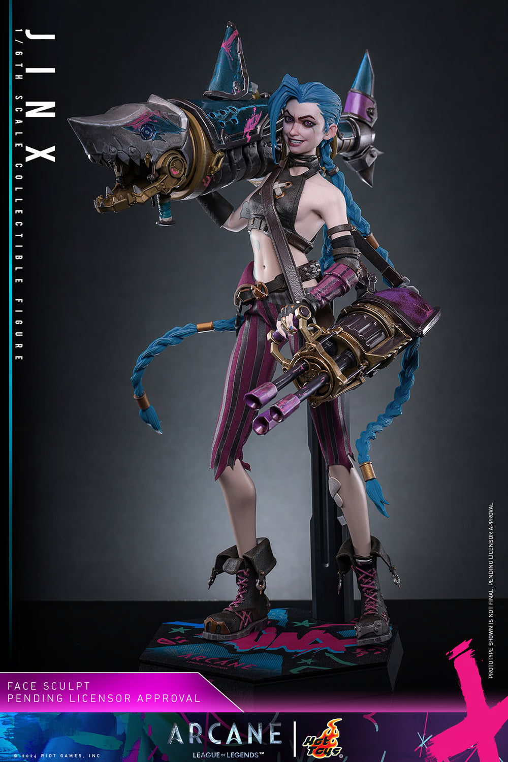 Arcane League of Legends: Jinx - 1/6 Scale Figure