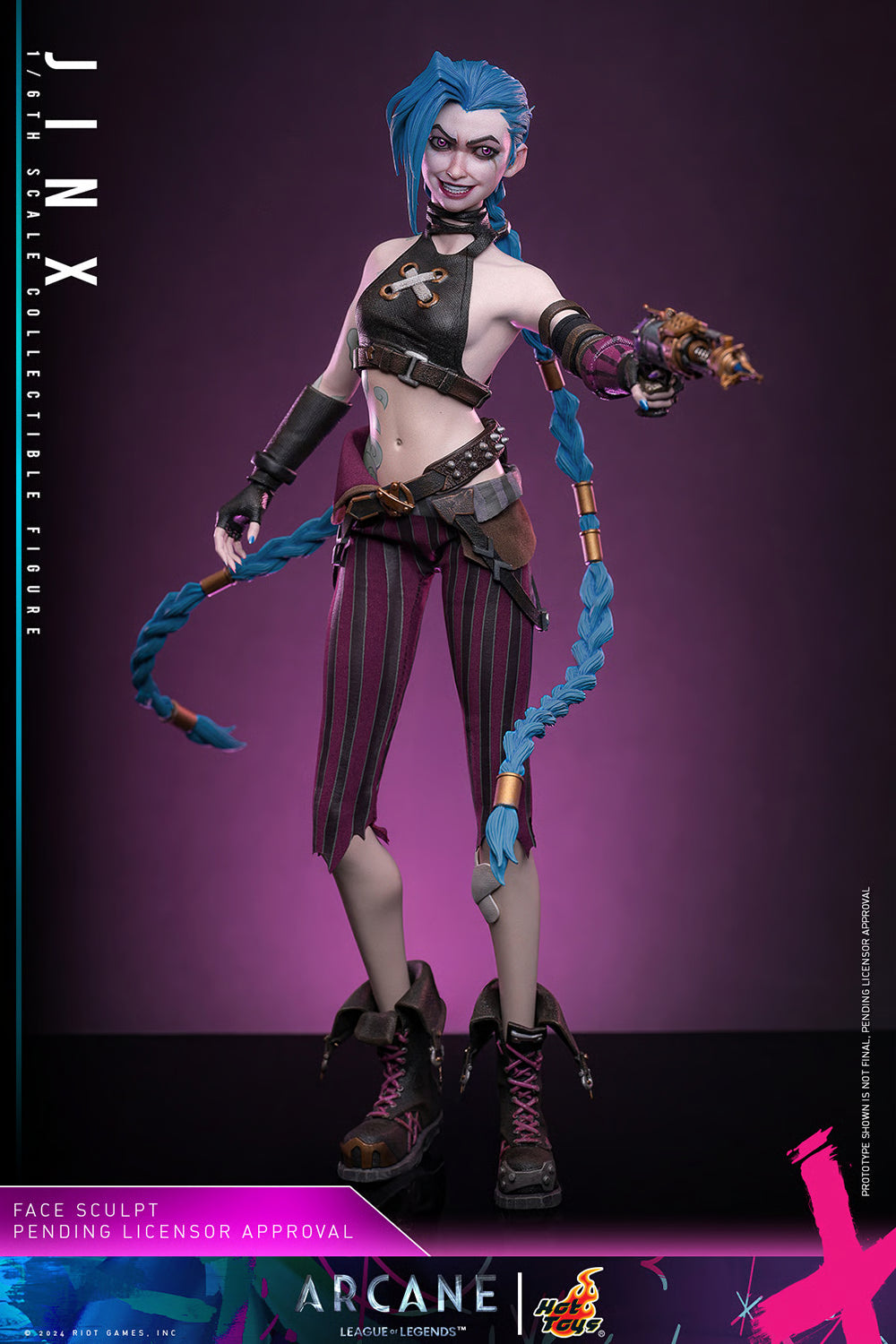 Arcane League of Legends: Jinx - 1/6 Scale Figure