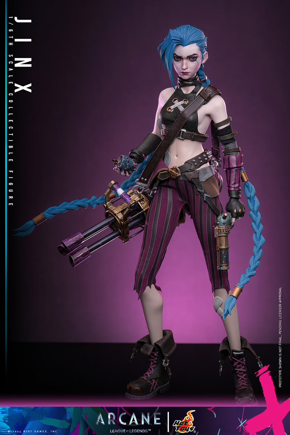 Arcane League of Legends: Jinx - 1/6 Scale Figure