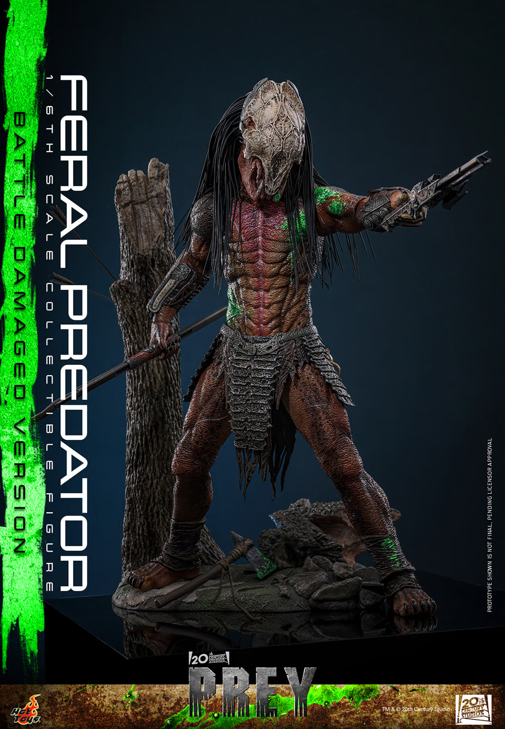 Prey: Battle Damaged Feral Predator - 1/6 Scale Figure (Pre-Order)