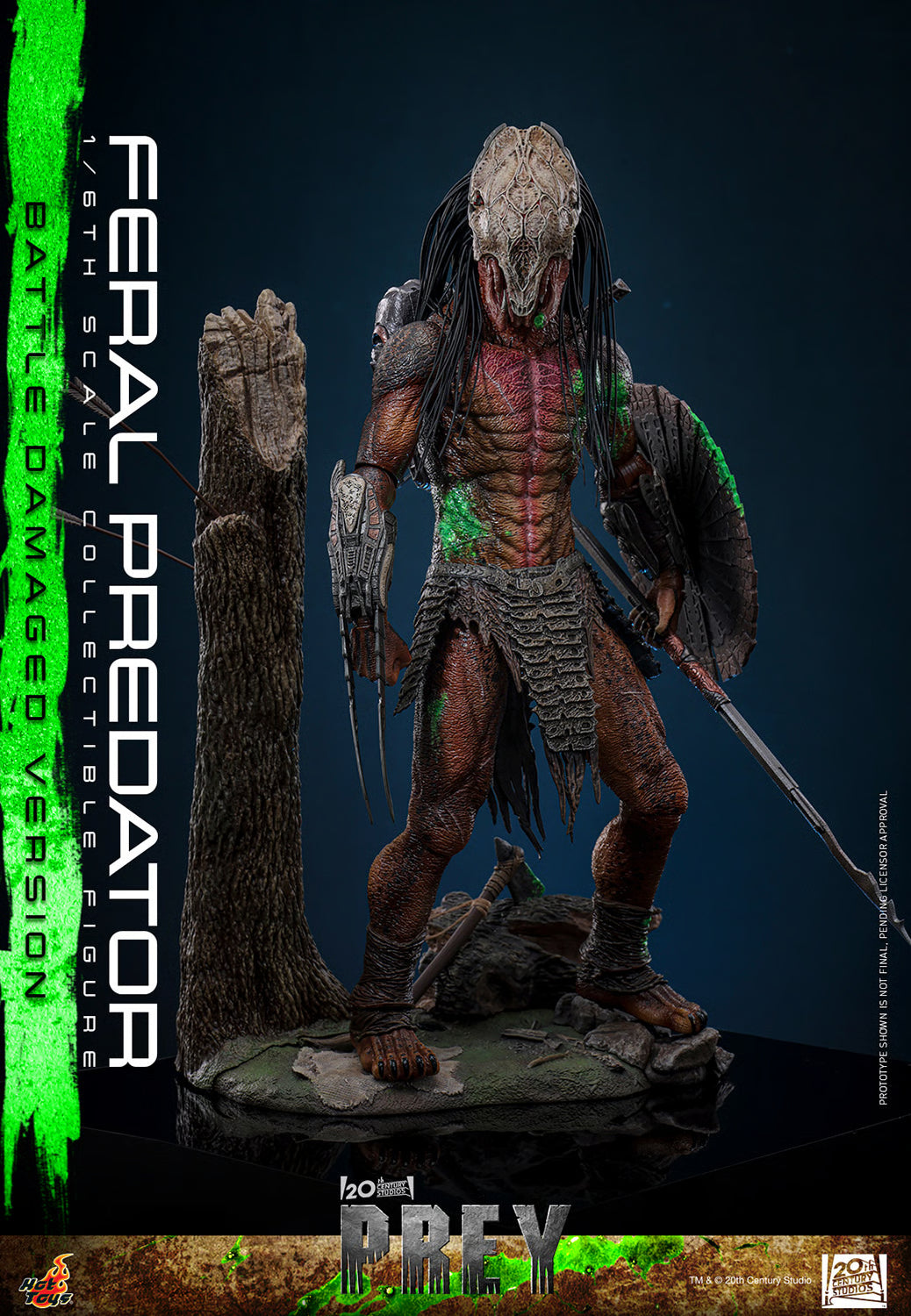 Prey: Battle Damaged Feral Predator - 1/6 Scale Figure (Pre-Order)