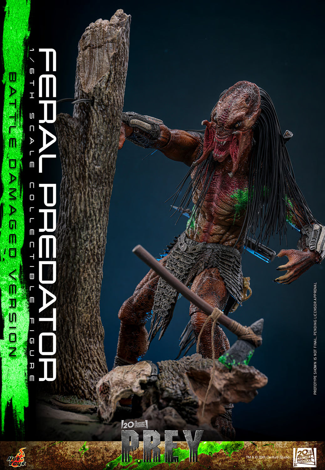 Prey: Battle Damaged Feral Predator - 1/6 Scale Figure (Pre-Order)